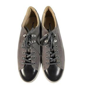 Paul Stuart Italy Men's Gray Suede Low Top Sneakers Size 12M *NO BOX*